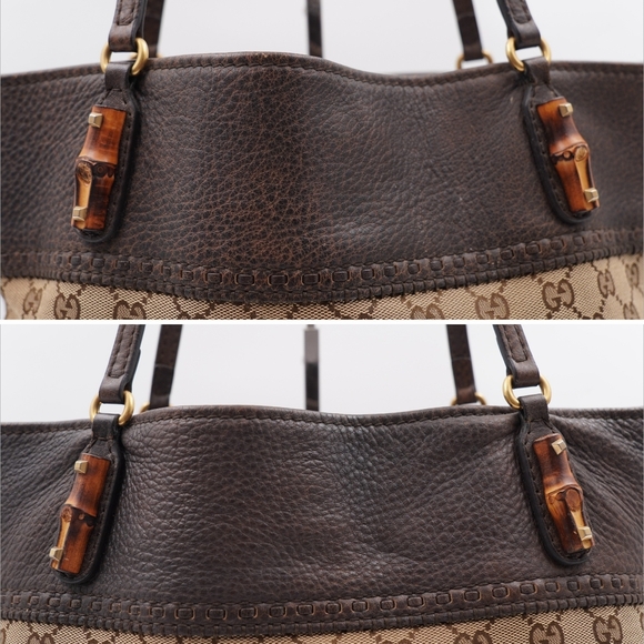 BW09 💕 Gucci GG Canvas Crafty Laidback Tote - Picture 5 of 14